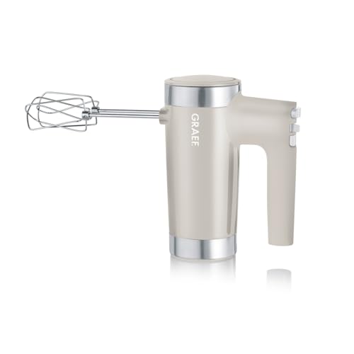 Graef Handmixer Hm508 Taupe 7 Geschwindigkeitsstufen Turbo Taste