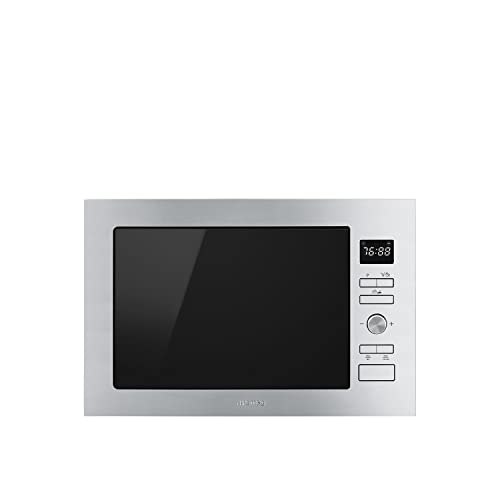 Smeg Fmi425x Einbau Mikrowelle Mit Grill 25l 900w