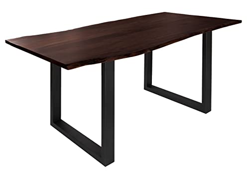 Massivmoebel24 De Freeform 3 Massiver Baumtisch Aus Akazienholz