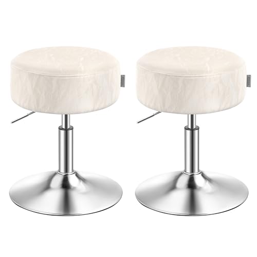 Vasagle Schminkhocker 2er Set Schminkstuhl Barhocker H Henverstellbar