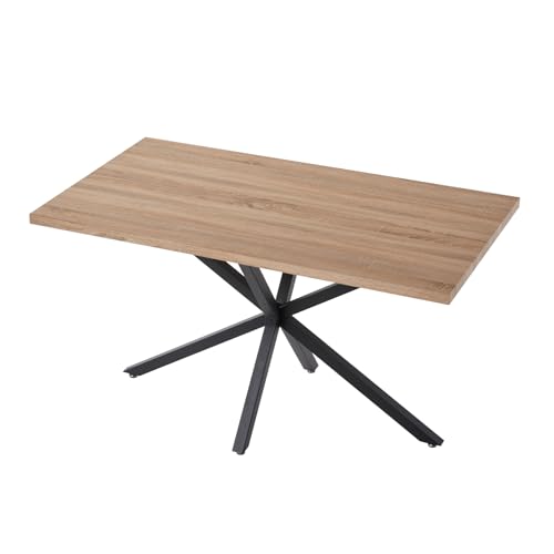 Jzgorc Moderner Rechteckiger Esstisch Nordischer Esstischs Mit Mdf