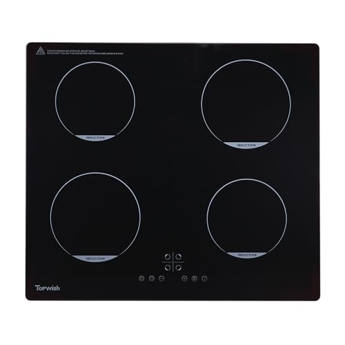 Topwish Induktionskochfeld Induktionskochfeld 4 Flammig Induktionsherd 60 Cm