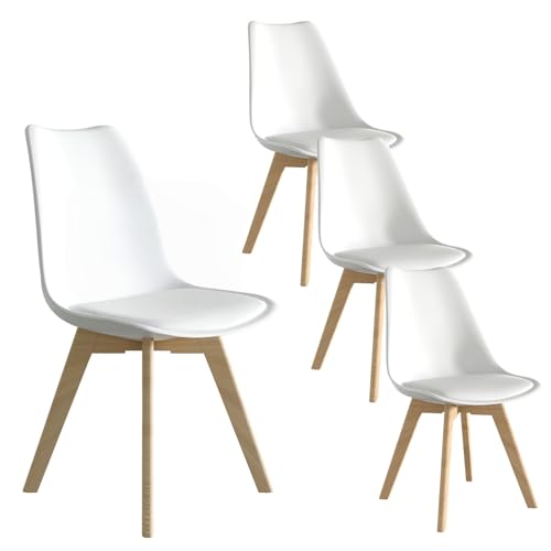 Ylgj Tidy Skandinavisches Esszimmerst Hle 4er Set Upholstered