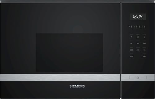 Siemens Bf525lms0 Iq500 Mikrowelle Einbau Elektronikuhr Seitlich Ffnende