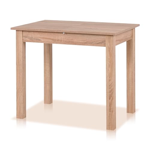 Smart Esstisch 90x60 Cm Eiche K Chentisch Ausziehbar