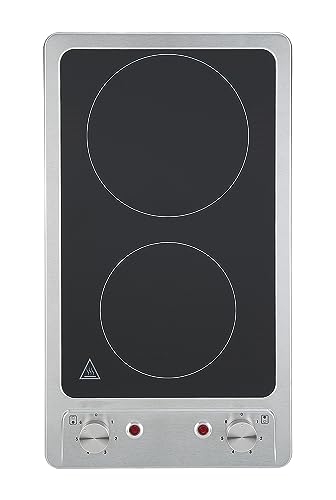 Respekta Rahmenloses Glaskeramikkochfeld Autark Einbaukochfeld Mit 2 Platten