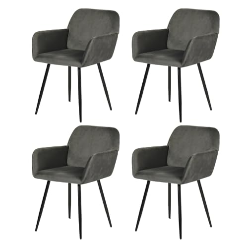 Eggree Esszimmerst Hle 4er Set Samt St Hle