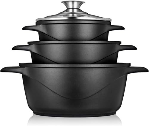 Briebe Topfset Induktion 6 Teilig Kochtopf Set 3