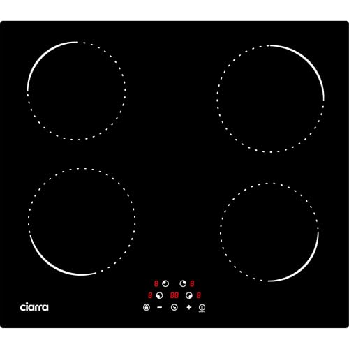 Ciarra Cabbih4 C 4 Zonen Einbau Induktionskochfeld 60cm