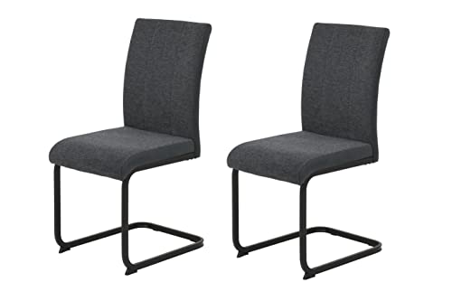 Hela Tische 2er Set Esszimmerstuhl Schwingstuhl Linn Webstoff