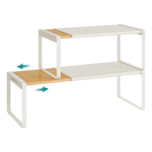 Songmics Home Gew Rzregal 2er Set Ausziehbar K