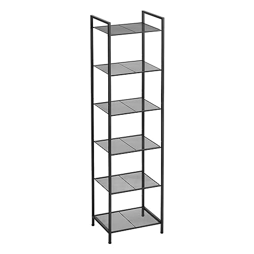 Songmics Badezimmerregal Aus Metall K Chenregal 6 Ebenen