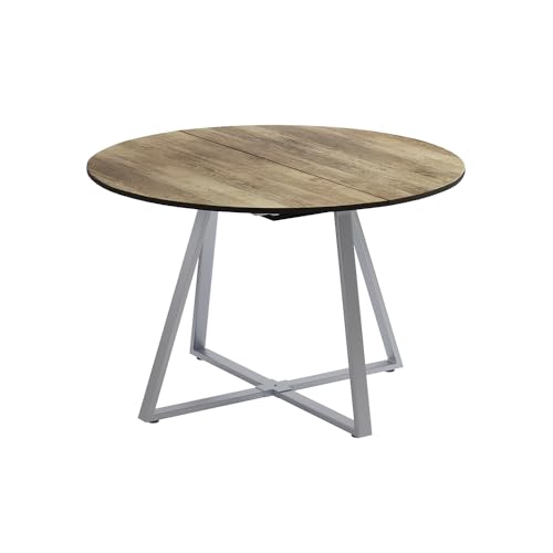 Vicco Esstisch Loyd Eiche Rustikal Grau 120 X