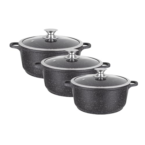 Kamberg 0008169 Kochtopf Set 3 Teilig 20 24