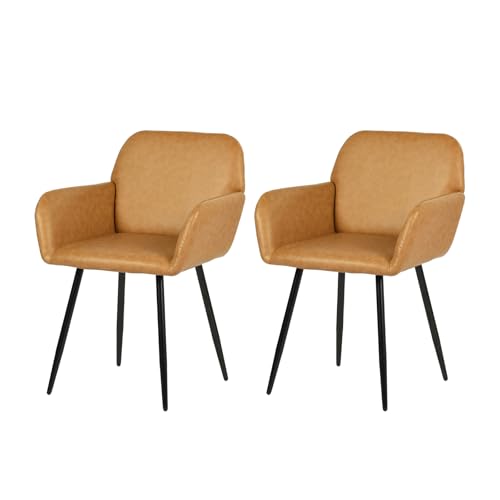 Eggree Esszimmerst Hle 2er Set Kunstleder St Hle