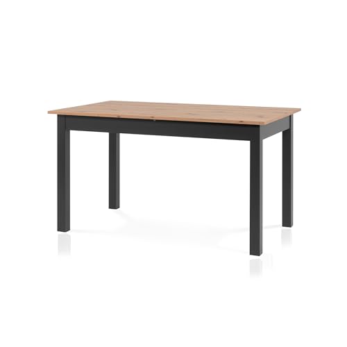 Smart Esstisch 140x80 Cm Asteiche K Chentisch Ausziehbar