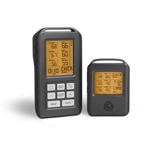 Burnhard Funk Grillthermometer Mit 4 Temperaturf Hlern 30m