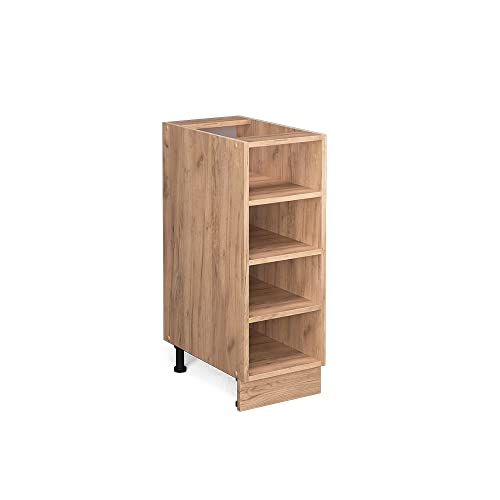 Vicco K Chenregal Fame Line Goldkraft Eiche Goldkraft