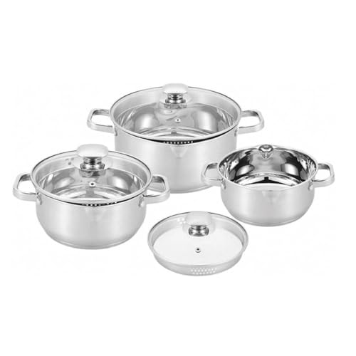 Carl Schmidt Sohn 066574 Leipzig Topf Set Edelstahl