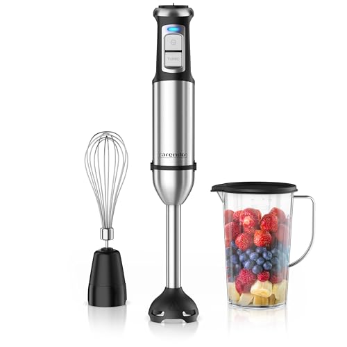 Arendo Edelstahl Stabmixer 2000 Watt Handmixer Set P