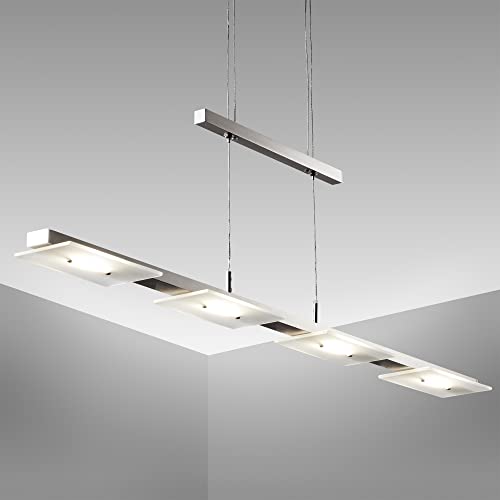 B K Licht Led Pendelleuchte Stufenlos H Henverstellbar