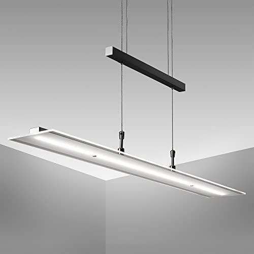 B K Licht Led Pendelleuchte Stufenlos H Henverstellbar