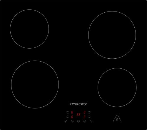 Respekta Glaskeramikkochfeld Autark Rahmenloses Einbaukochfeld Mit 4 Platten