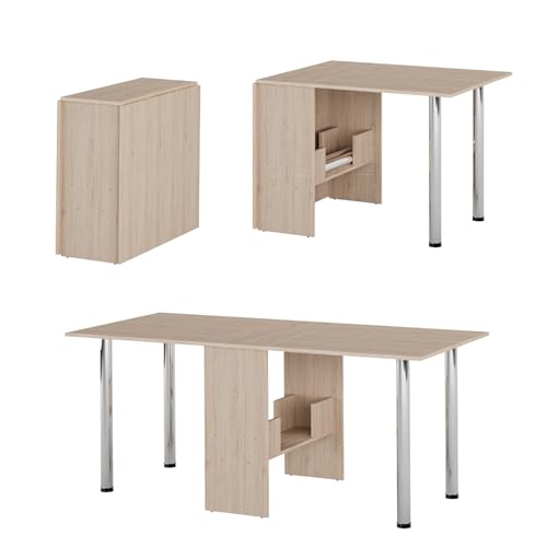 Rodnik Klappbarer Esstisch Aufklappbare Tischplatten Klapptisch Platzsparend F