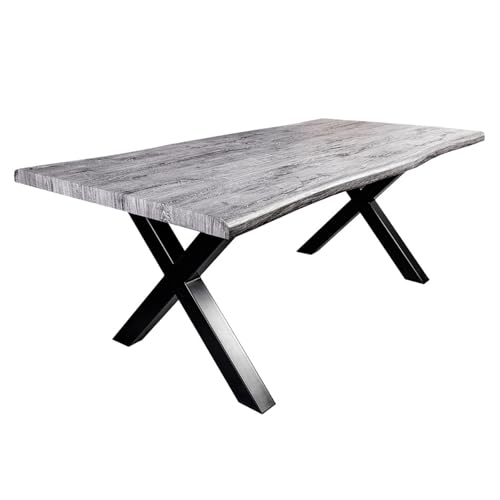 Riess Ambiente Industrial Esstisch Wild 180cm Grau Gek