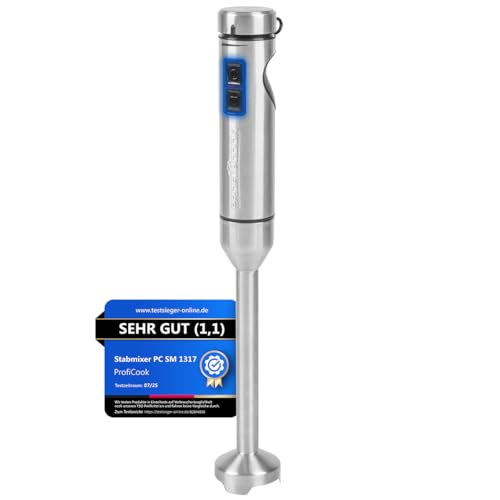Proficook Stabmixer 1000w Extra Langer Mixstab Laufruhiger Dc
