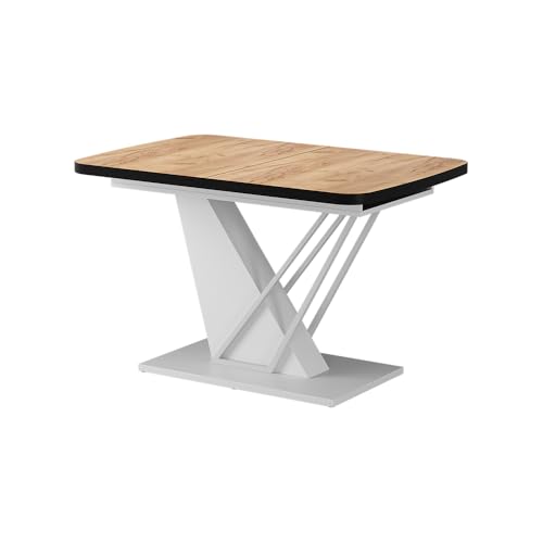 Vicco Esstisch Fenaro Goldkraft Eiche Wei 120 X