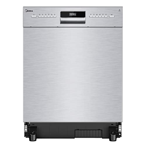 Midea Geschirrsp Ler Unterbau Mdweu1435xss W 14 Ma