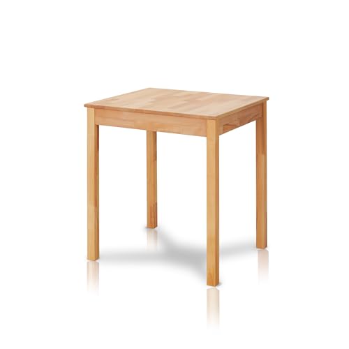 Khg Esstisch Buche Massivholz 70x60 Cm Landhausstil Gerade