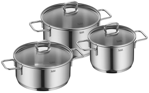 Silit Alicante Topfset Induktion 3 Teilig Kochtopf Set