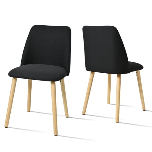 Goeurvant Esszimmerst Hle Holzbeine 2er Set St Hle