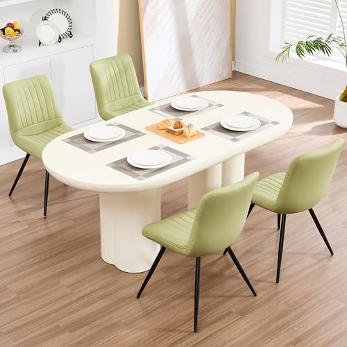 Yuuijoaa Esszimmerst Hle 4er Set Pu Kunstleder Modern