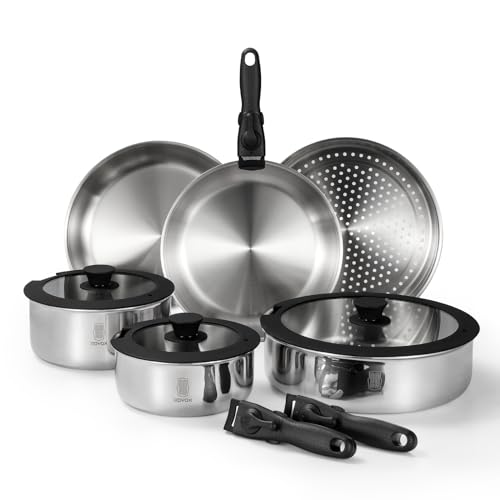Roydx 18 10 Edelstahl Pfannenset Und Topfset Mit
