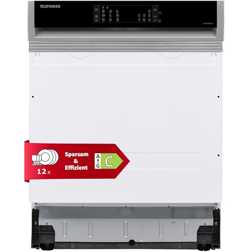 Telefunken Geschirrsp Ler Teilintegriert Einbausp Lmaschine 60 Cm