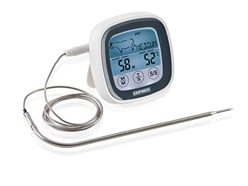 Leifheit Digitales Bratenthermometer Grillthermometer Mit Voreingestellten Garstufen Und