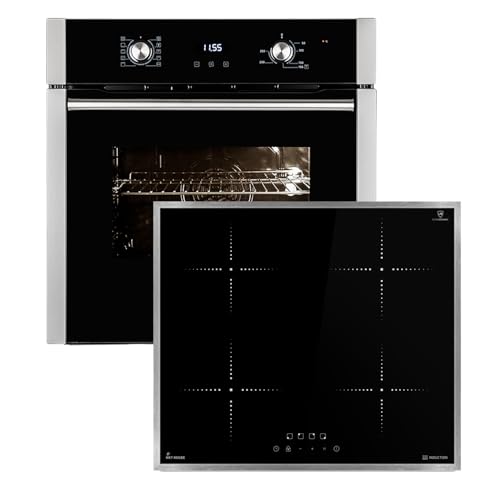 Autarkes Herdset 60cm Einbaubackofen Eb8005ed 59cm Induktionskochfeld Ih85900ed