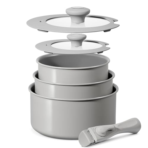 Blazant Topfset Induktion 6 Teilig Antihaft Keramik Kochtopf