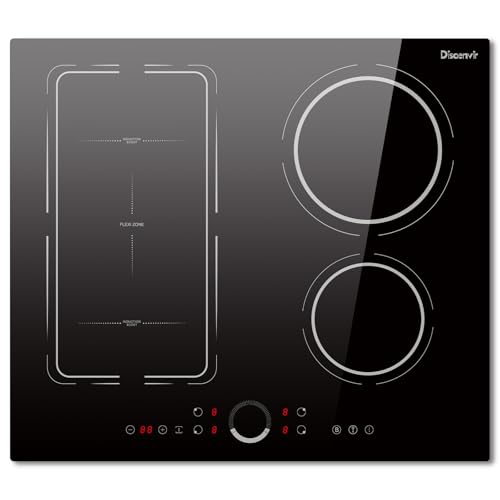 Disaenvir Kochfeld Induktion 4 Platten 60cm Autark 7200w