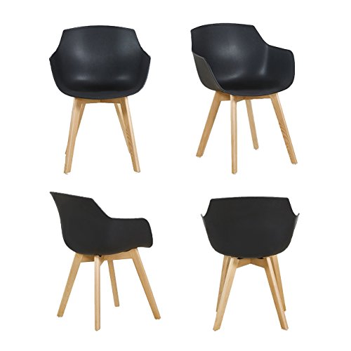 Eggree 4er Set Esszimmerst Hle Skandinavisch Mit Armlehne