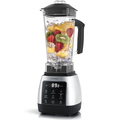 Arendo Standmixer 2000 Watt Mit Touchpanel Hochleitungsmixer 2l