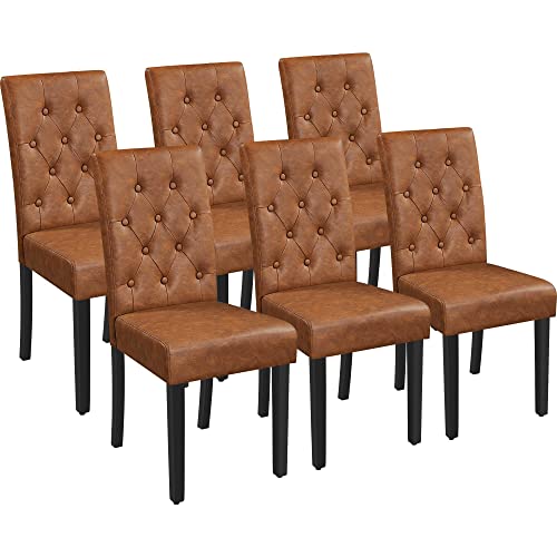 Yaheetech Esszimmerst Hle 6er Set K Chenstuhl Lehnstuhl