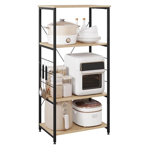 Woltu K Chenregal Standregal Mikrowellenhalter B Cker Regal