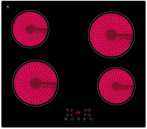 Yuna Glaskeramik Kochfeld Calor Ebk4 Autark 4 Zonen