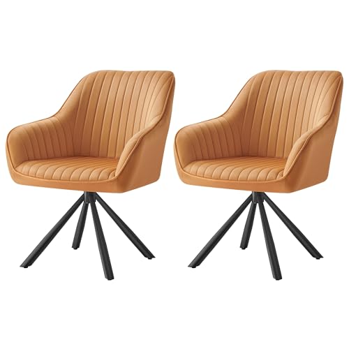 Songmics Esszimmerstuhl 2er Set K Chenstuhl Sessel Drehbar