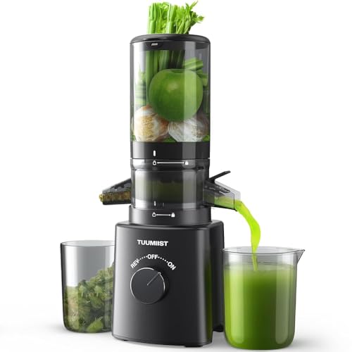 Tuumiist Entsafter Slow Juicer Mit 120 Mm Breitem