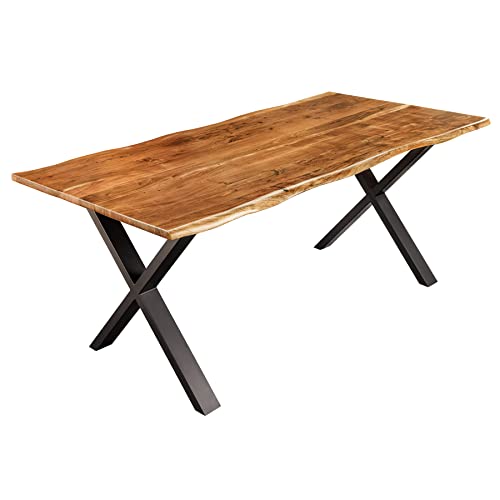 Riess Ambiente Massivholz Esstisch Mammut Nature 180cm Akazie